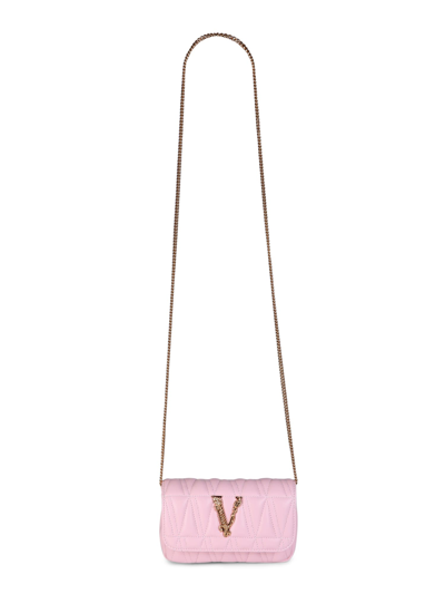 Versace Virtus Bag. In Rosa