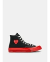 COMME DES GARÇONS PLAY COMME DES GARCONS PLAY X CONVERSE RED SOLE HIGH TOP