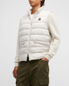 Moncler White Treompan Padded Gilet In Miscellaneous