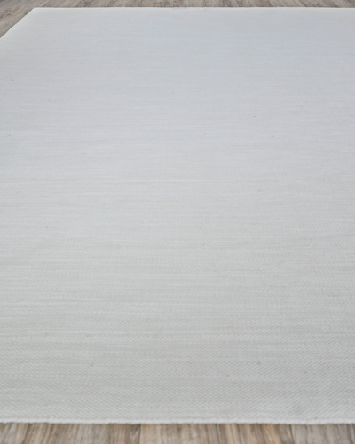 Exquisite Rugs Featherington Flatweave Rug, 6' X 9' In Ivory