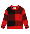 WOOLRICH CHECKED WOOL-BLEND SWEATER