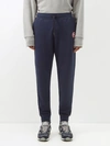 Canada Goose Huron Organic-cotton Jersey Track Pants In Navy