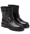 Jimmy Choo Youth Ii Leather Ankle Boots In Black