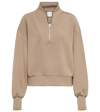 Varley Davidson Stretch-jersey Sweatshirt In Pine Bark