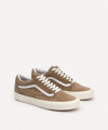 Vans Old Skool Low-top Suede Sneakers In Suede Brown / White