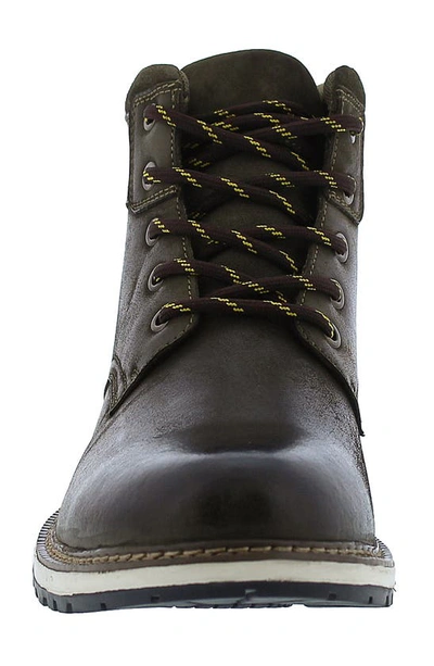 English Laundry Enclave Leather Boot In Army