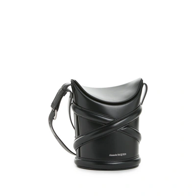 Alexander Mcqueen Sac Bourse The Curve En Cuir