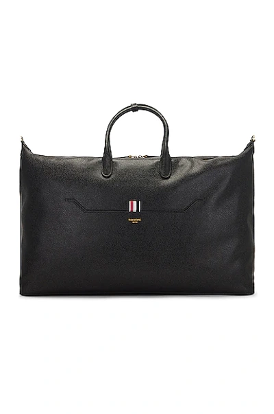 Thom Browne Soft Duffle Bag In Black