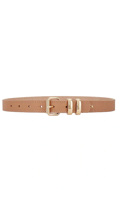 Lovestrength Classic Belt In Ruby Tan