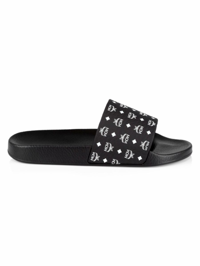 Mcm Men's Logo Pool Slides