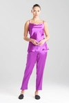 Josie Natori Natori Key Essentials Cowl Silk Cami Top In Orchid Pink