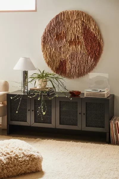 Urban Outfitters Mason Cane Storage Sideboard