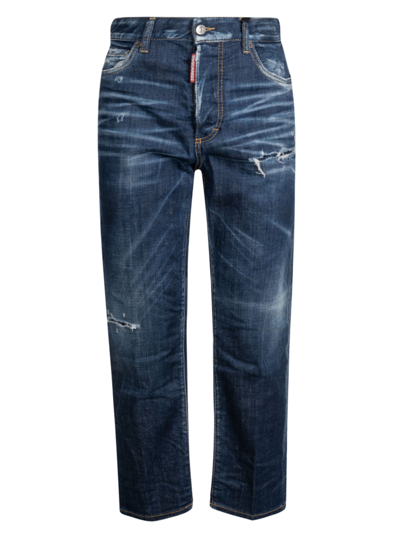 Dsquared2 5-pocket Ripped Jeans In C