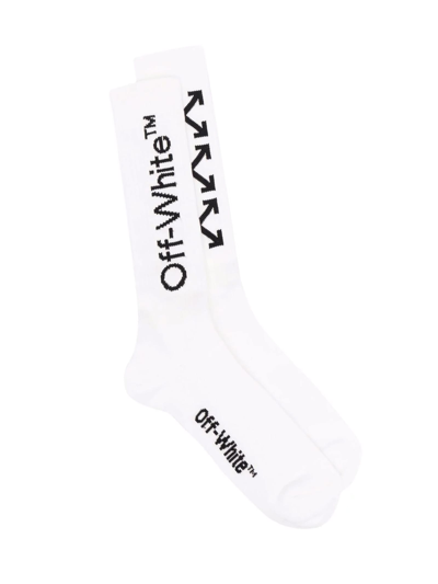 Off-white Off White Cotton Socks