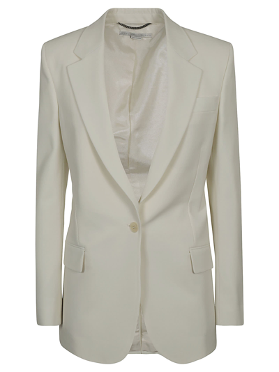 Stella Mccartney Tailoring Twill Jacket In Cream