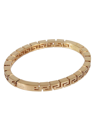 Versace Signature Medusa Logo Bracelet In Gold | ModeSens