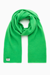 Cos Pure Cashmere Scarf In Green