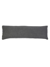 Pom Pom At Home Montauk Body Pillow & Insert In Charcoal