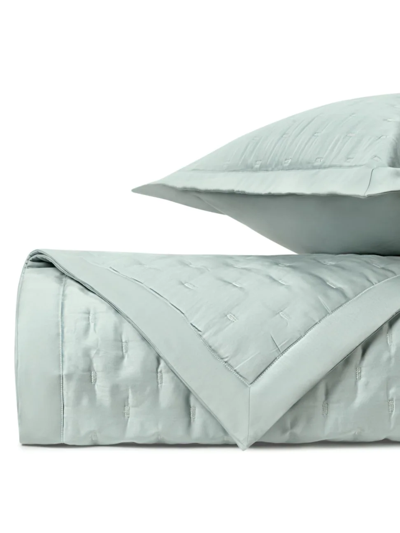 Home Treasures Fil Coupe Quilted King Coverlet & Shams Set In Eucalipto