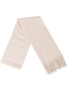 N•PEAL FRAYED-EDGE CASHMERE SCARF