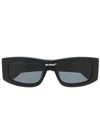 OFF-WHITE LUCIO RECTANGULAR-FRAME SUNGLASSES