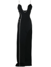 PHILIPP PLEIN EMBELLISHED SLEEVELESS MAXI DRESS