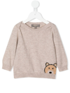 N•PEAL BEAR CASHMERE SWEATER