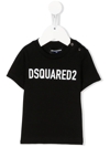 Dsquared2 Logo-print Long-sleeved T-shirt In Schwarz