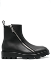 GMBH DOUBLE-ZIP ANKLE BOOTS