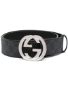 GUCCI GG SUPREME BELT WITH G BUCKLE