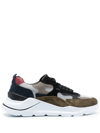 Date D.a.t.e. Fuga Mesh Black Grey Sneaker In Grau