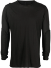 MASNADA LONG-SLEEVE FITTED TOP