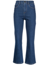 VIVETTA CROPPED FLARED JEANS