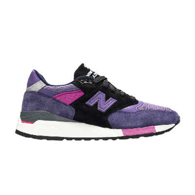 Pre-owned New Balance 998 Made In Usa 'purple Black'
