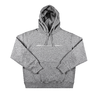 Pre-owned Supreme Shop Hooded Sweatshirt - Los Angeles 'heather Grey'