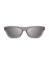 Givenchy Gvday 55mm Square Sunglasses In Grey