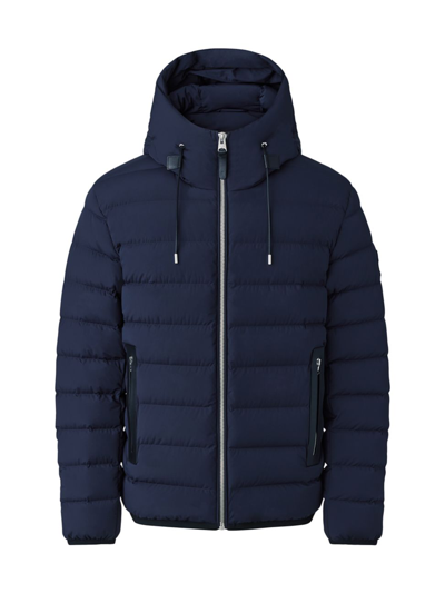 Mackage Men's Jack Hooded Down Coat In Navy