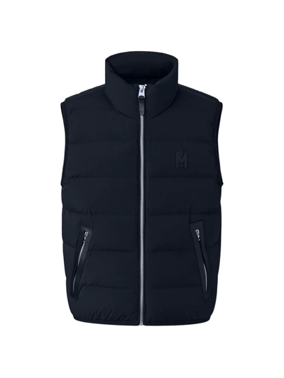 Mackage Fisher Water Repellent Down Vest In Black