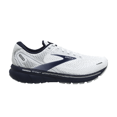Pre-owned Brooks Ghost 14 'white Navy'