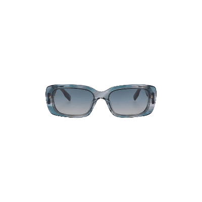 Pre-owned Mcq By Alexander Mcqueen Mq0301s Sunglasses 'havana/blue'