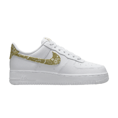 Pre-owned Nike Wmns Air Force 1 '07 Essential 'barely Paisley' In White