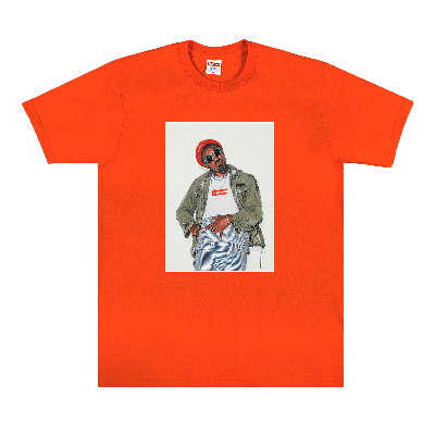 Pre-owned Supreme André 3000 Tee 'tomato' In Red