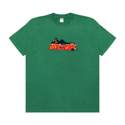 Pre-owned Supreme Catwoman Tee 'green'