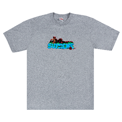 Pre-owned Supreme Catwoman Tee 'heather Grey'