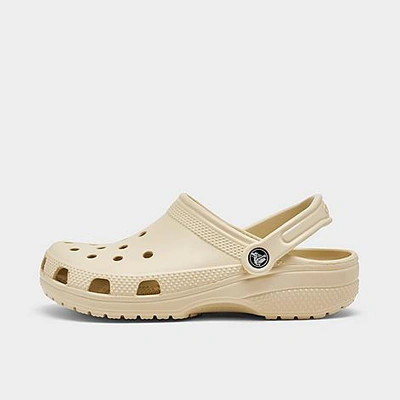Crocs Big Kids' Classic Clog Shoes In Bone