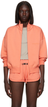 ESSENTIALS PINK FULL ZIP JACKET