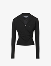Jacquemus La Veste Tailored Wool Blend Jacket In Black