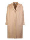 Stella Mccartney Bilpin Oversized Wool Coat In Brown