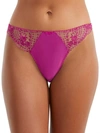 Dita Von Teese Julie's Roses Thong In Rubine