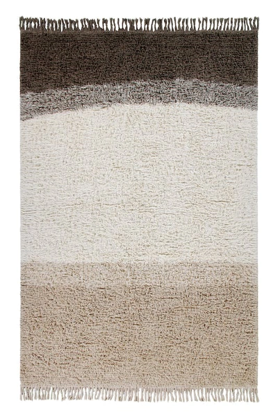 Lorena Canals Woolable Rug Forever Always In Brown